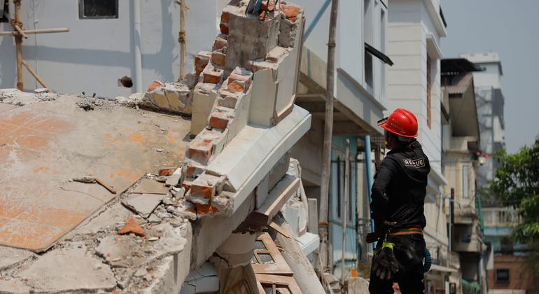 Dangers grow for Myanmar quake survivors, health system ‘overwhelmed’