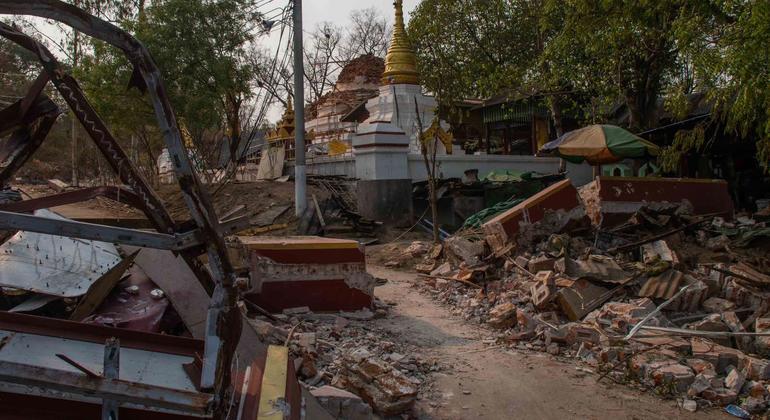 Myanmar quake: Airstrikes persist as UN pushes aid efforts