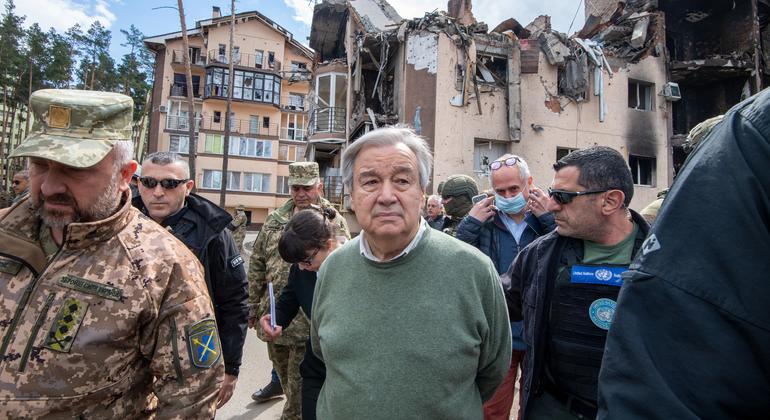 Ukraine: Guterres says ‘Enough is enough’ as war reaches the three-year mark