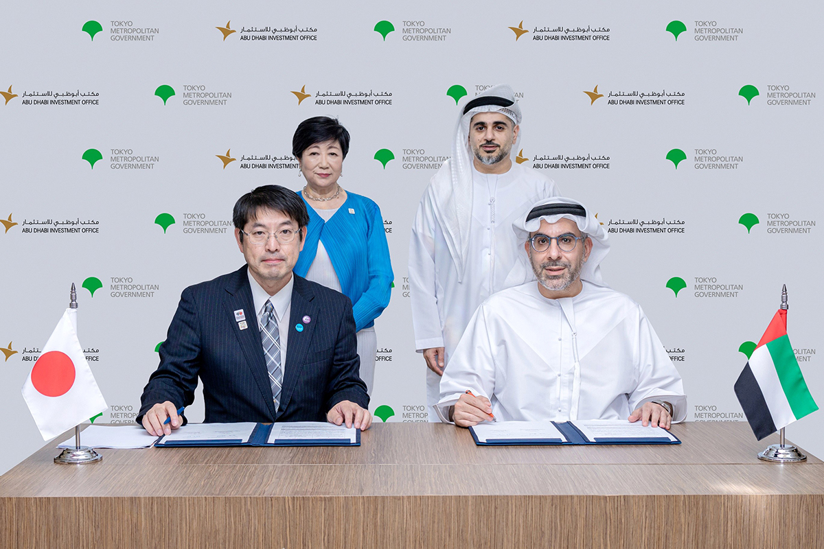 Abu Dhabi, Tokyo join forces to promote bilateral economic development
