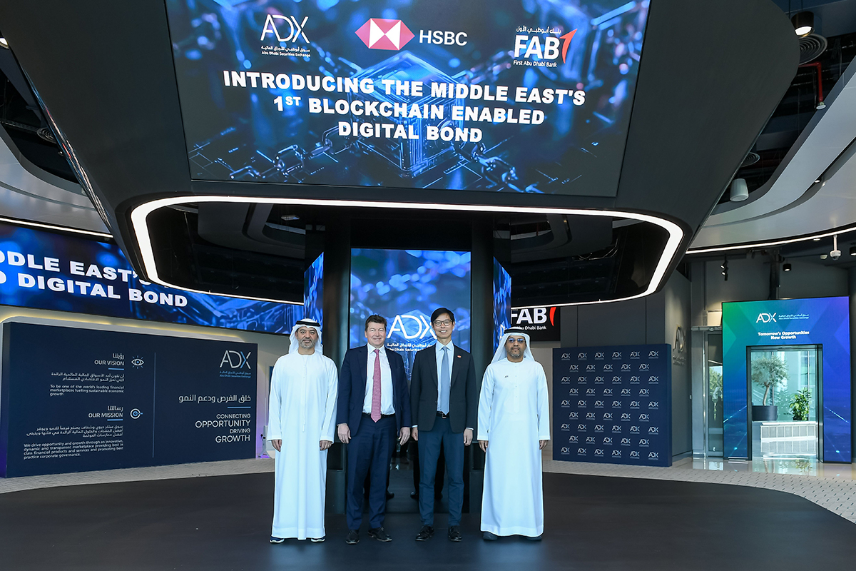 Abu Dhabi’s ADX lists first blockchain bond in MENA region