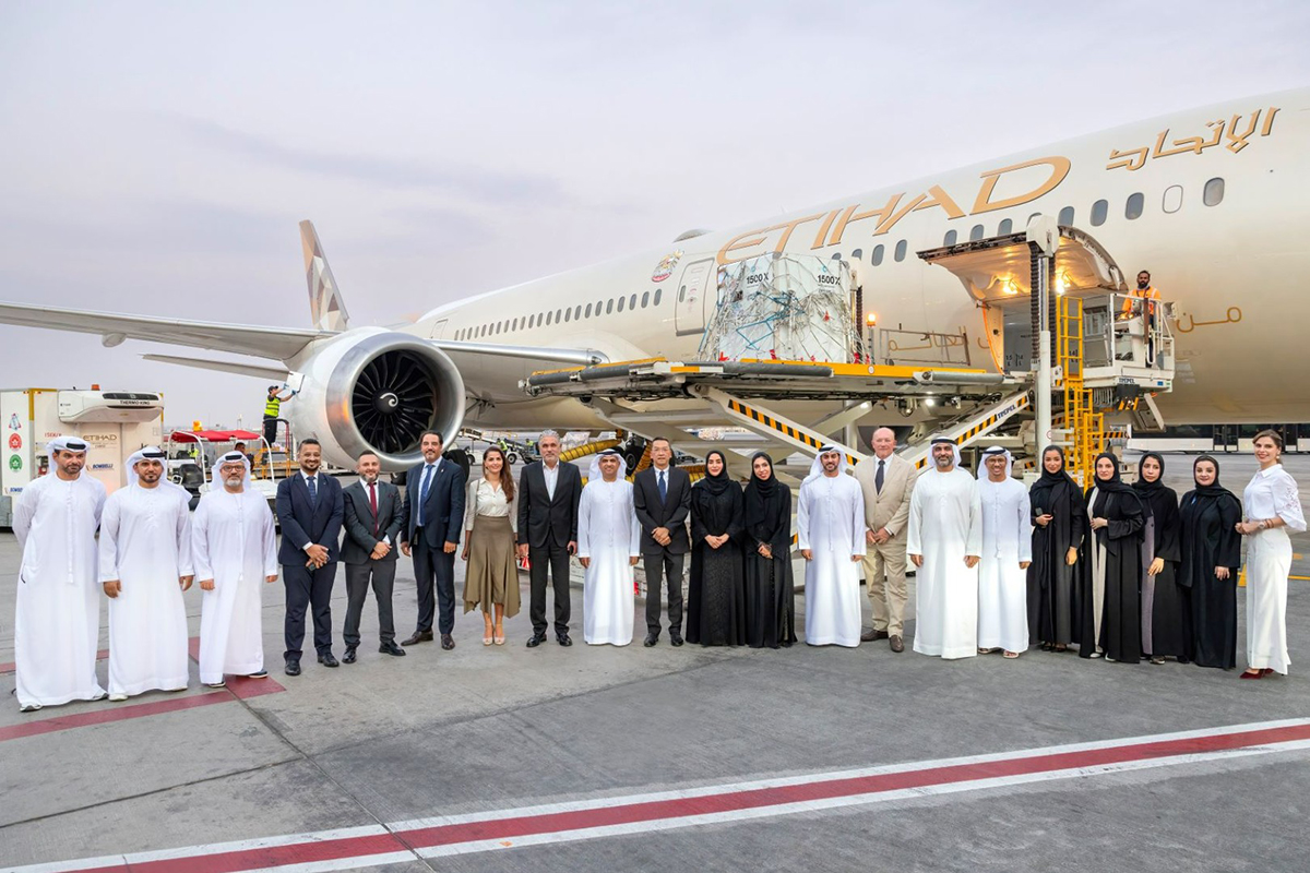 Abu Dhabi’s vaccine distribution hub activated with first shipment