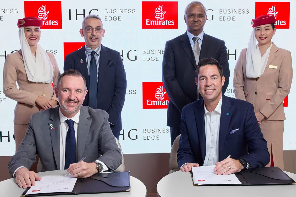 Dubai’s Emirates, IHG Hotels sign new deal targeting small business travel market