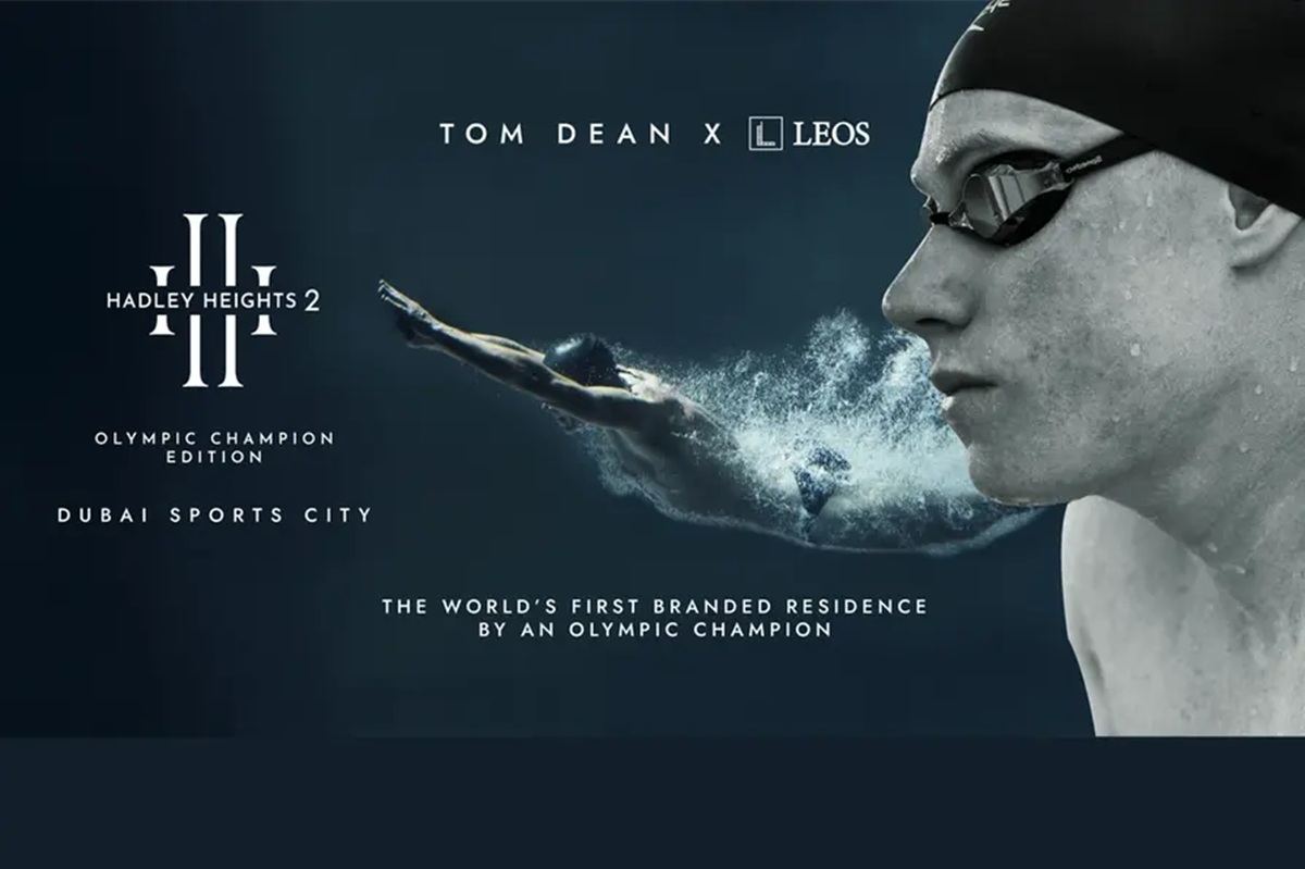 Dubai real estate developer launches world’s first Olympic-branded residence with Tom Dean
