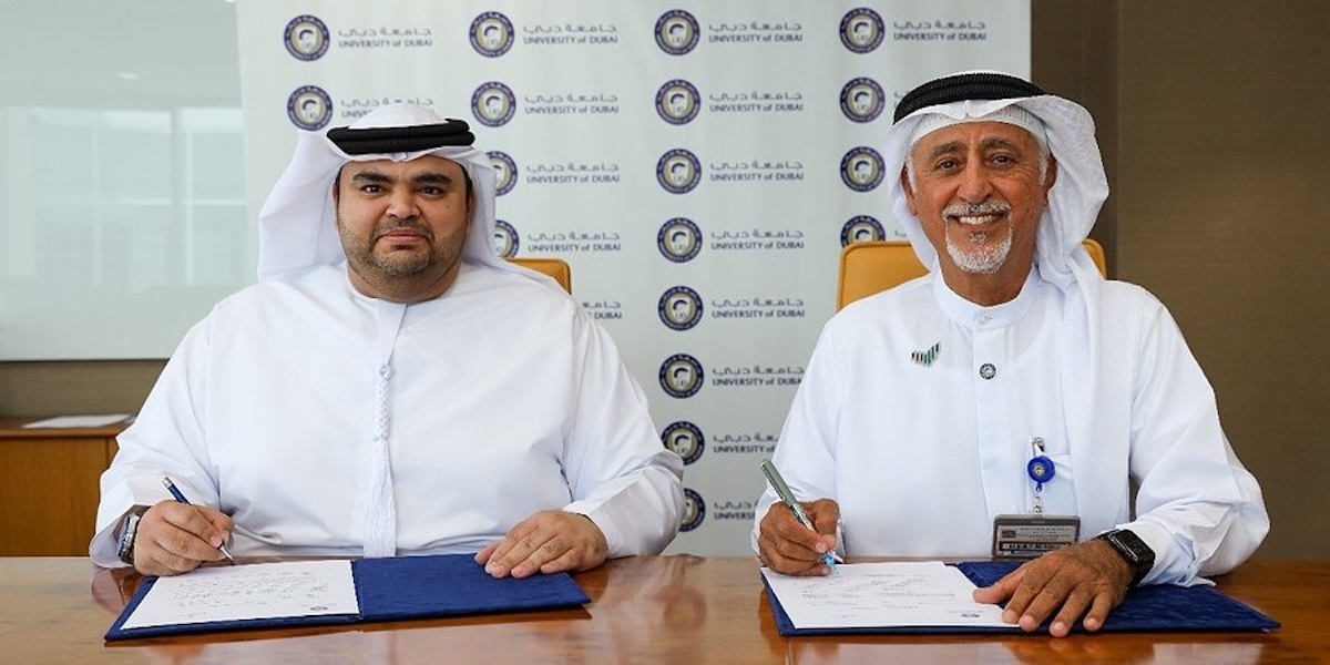 University of Dubai signs agreement with Tech Firm Technology