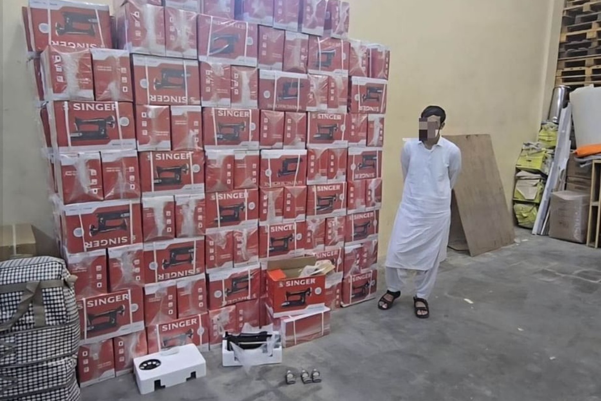Abu Dhabi Police seize 377kg of crystal meth hidden in sewing machines
