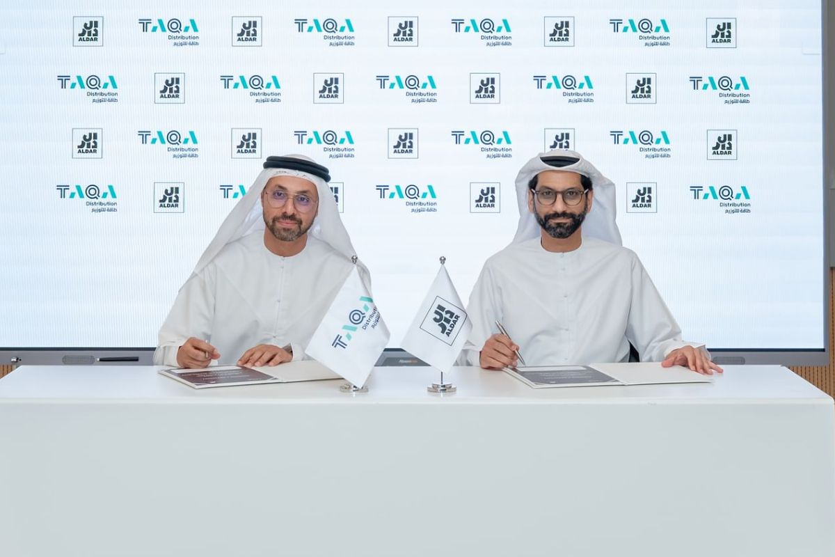 TAQA Distribution, Aldar sign new partnership for Abu Dhabi infrastructure development