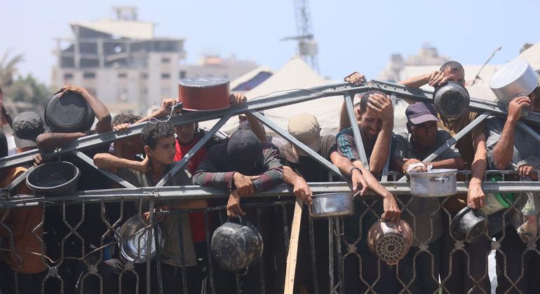 Failure to end Gaza war undermining world’s credibility, UN chief warns