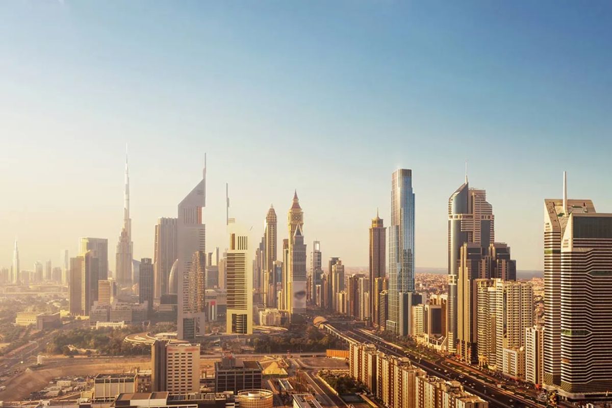 Tabreed connects the 93-storied City Tower 1 to its district cooling network