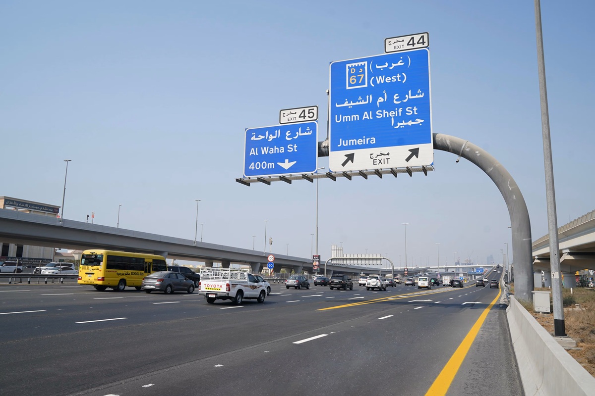 Dubai widens Sheikh Zayed Road near Umm Al Sheif exit to ease traffic congestion