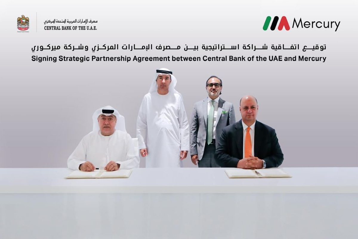 UAE central bank partners with Mercury to launch new joint venture