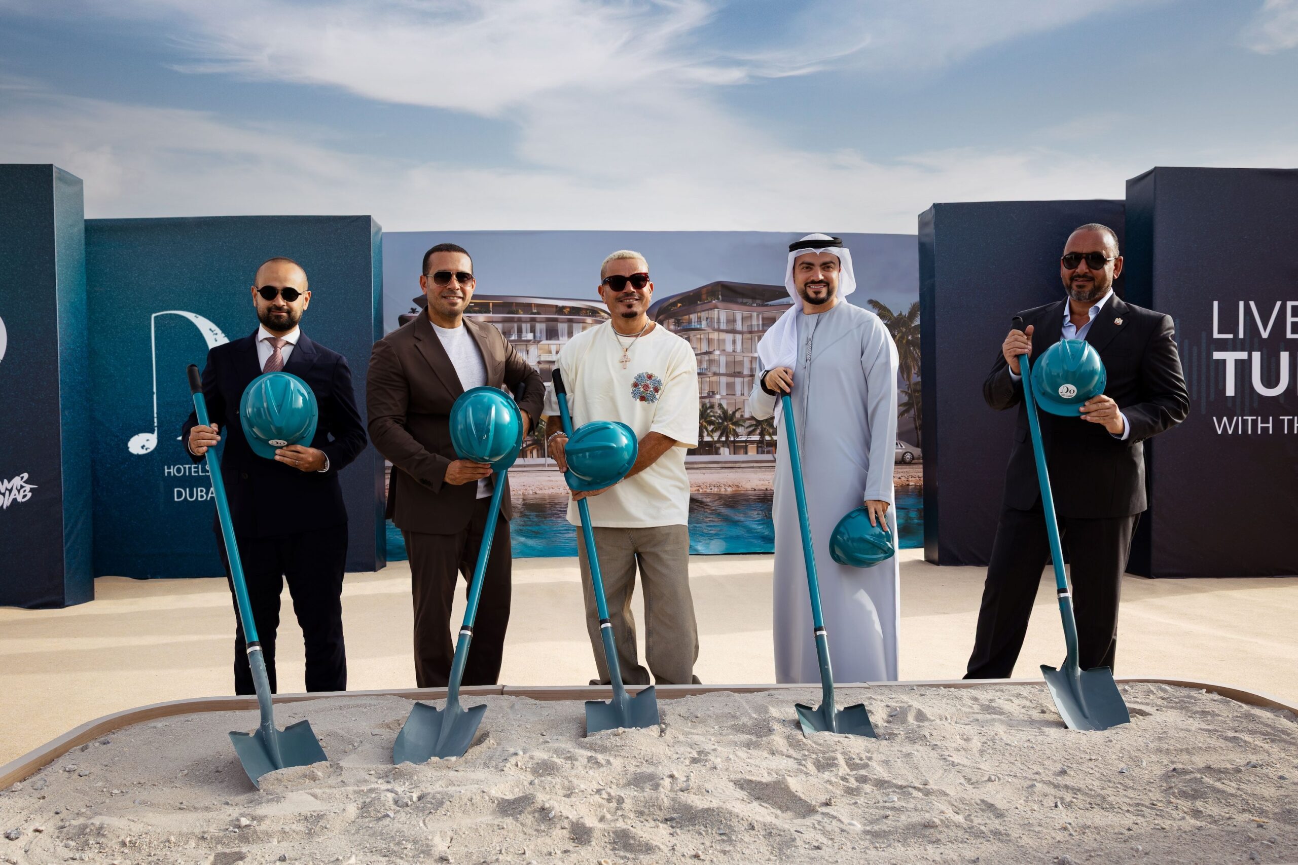ONE Development and Amr Diab break ground on DO Dubai Islands