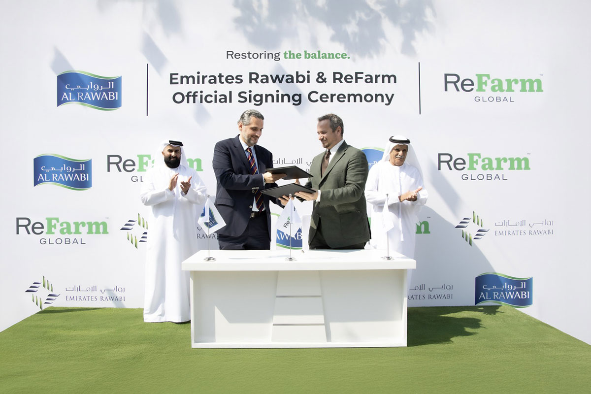 UAE’s Emirates Rawabi and ReFarm Global to combine their expertise