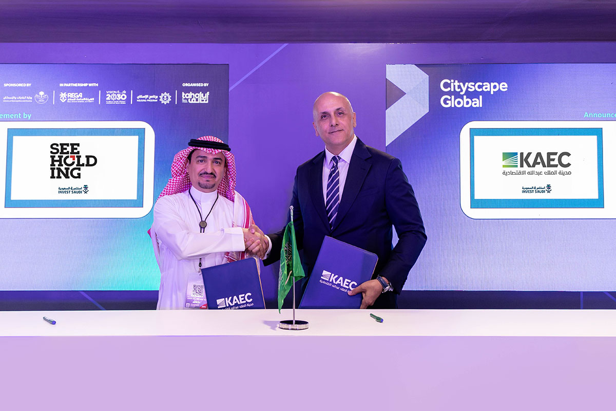 SEE Holding and KAEC sign MoU to explore development of sustainable communities in Saudi Arabia