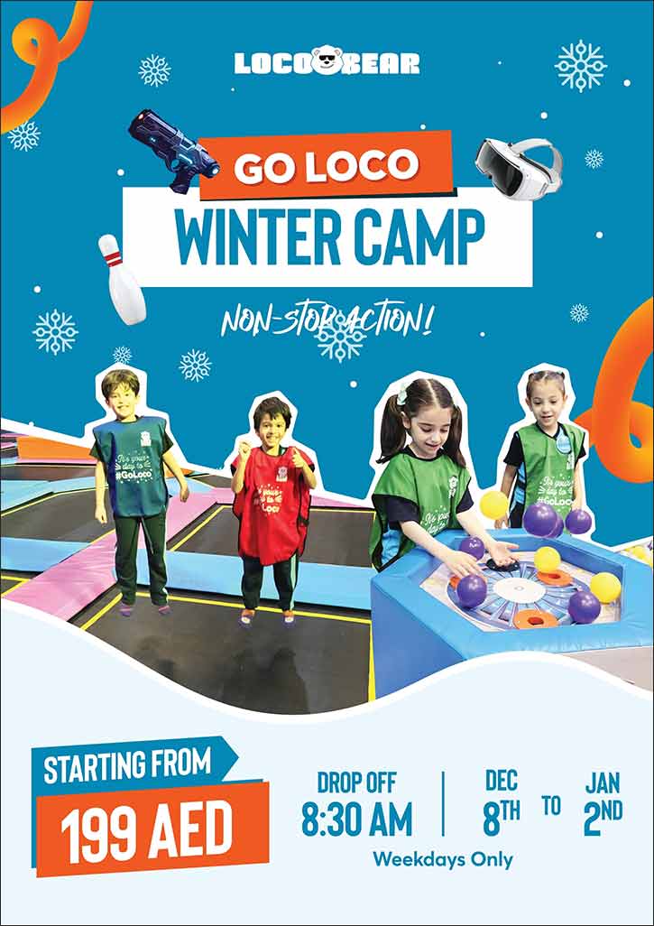 Loco Bear turns winter break into a wild indoor adventure with its ‘GO LOCO Winter Camp’