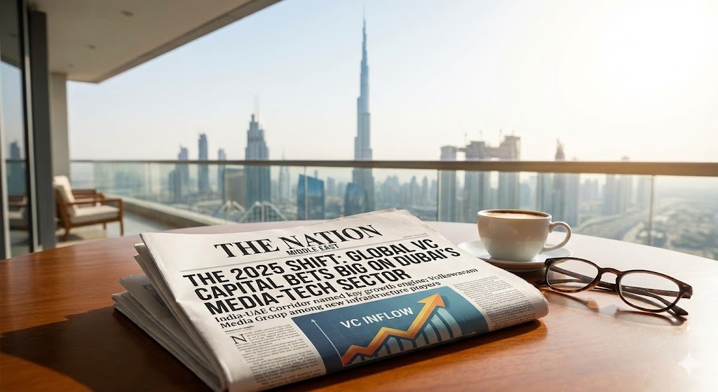 The Great Capital Migration: Why Global Investors Are Betting Big on Dubai’s Media-Tech in 2025
